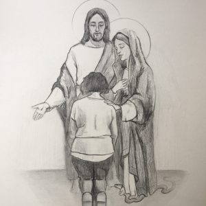 Dibujo a làpiz, carboncillo